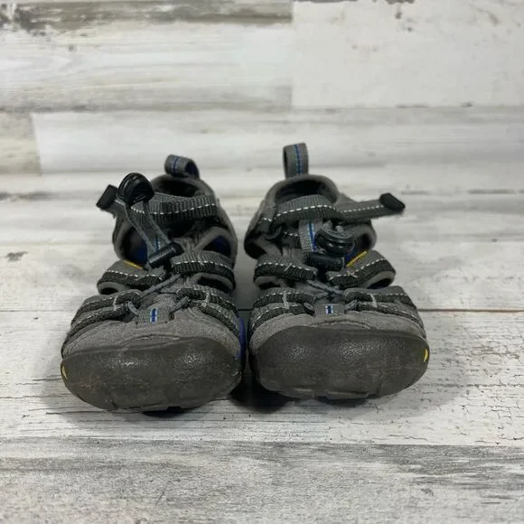 Keen Kids Water Shoes - Gray and Blue - Picture 4 of 8